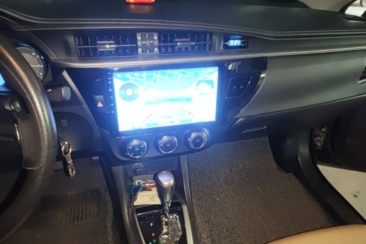 Used Toyota Levin 2016 1.6G CVT Elite Edition Audio And AC Panel