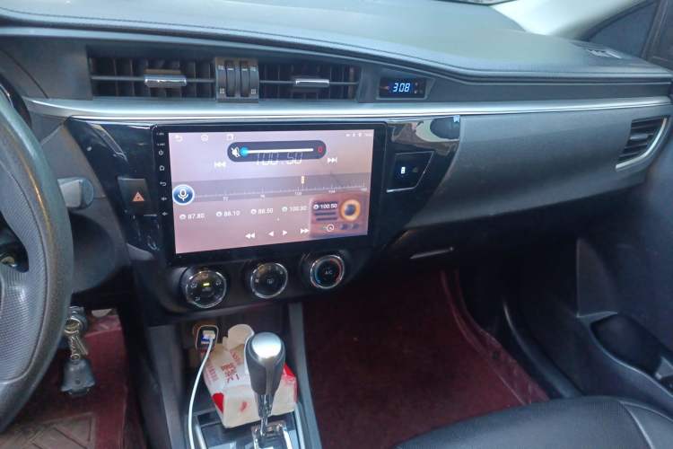 Used Toyota Levin 2016 1.6G CVT Elite Edition Audio And AC Panel