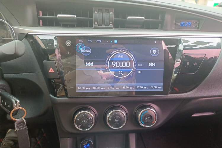 Used Toyota Levin 2016 1.6G CVT Elite Edition Audio And AC Panel