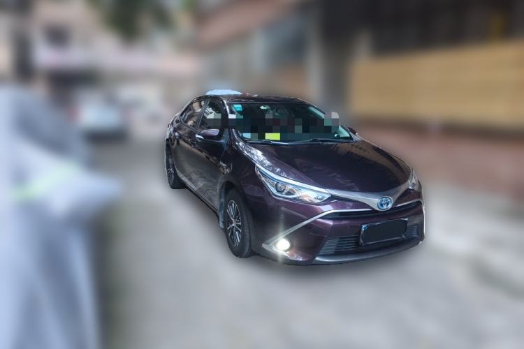 Used Toyota Levin 2016 Dual-Engine 1.8H GS E-CVT Elite Model with Sunroof Front Right 45 Deg