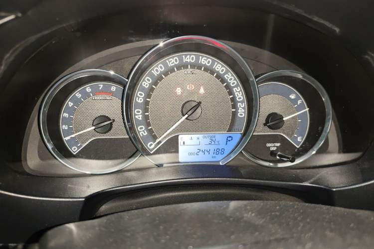 Used Toyota Levin 2016 1.6G CVT Elite Edition Instrument Cluster
