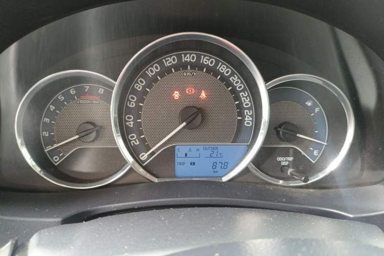 Used Toyota Levin 2016 1.6G Manual Elite Edition Instrument Cluster