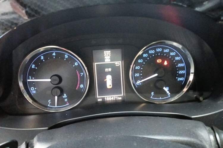 Used Toyota Levin 2016 1.6G CVT Elite Edition Instrument Cluster