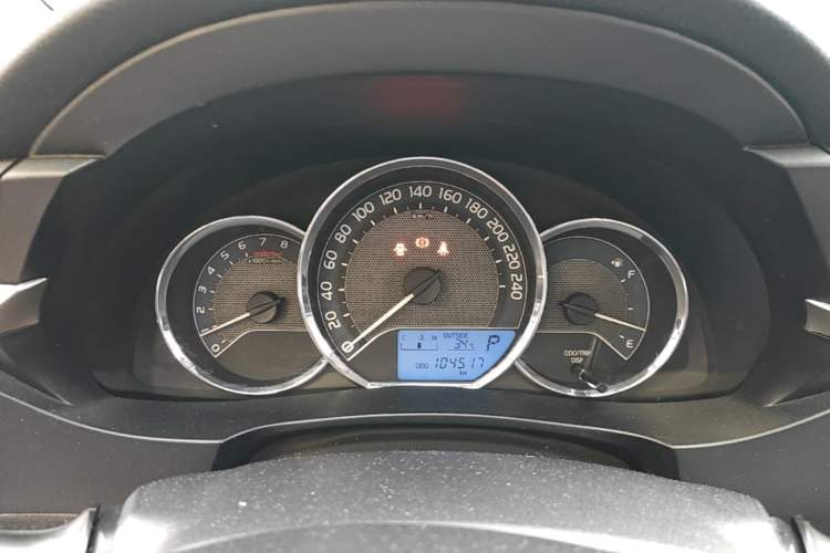 Used Toyota Levin 2016 1.6G CVT Elite Edition Instrument Cluster