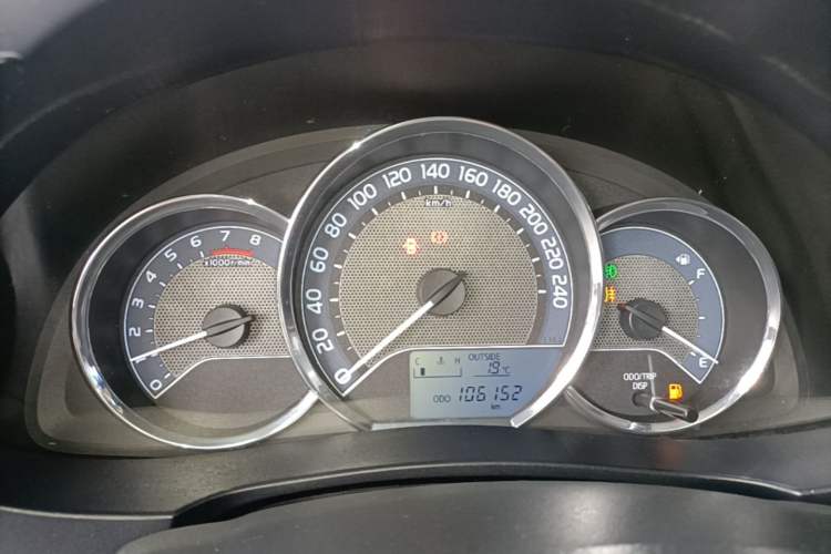 Used Toyota Levin 2016 1.6G Manual Elite Edition Instrument Cluster