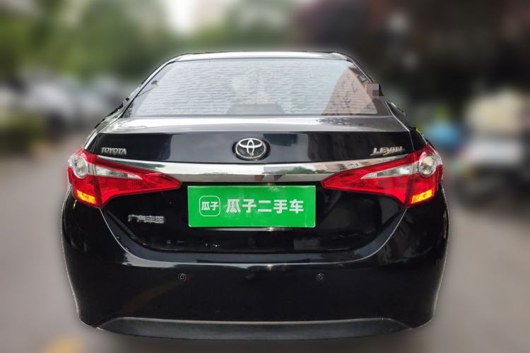 Used Toyota Levin 2016 1.6G CVT Elite Edition Rear