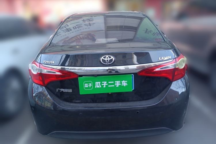 Used Toyota Levin 2016 1.6G CVT Elite Edition Rear