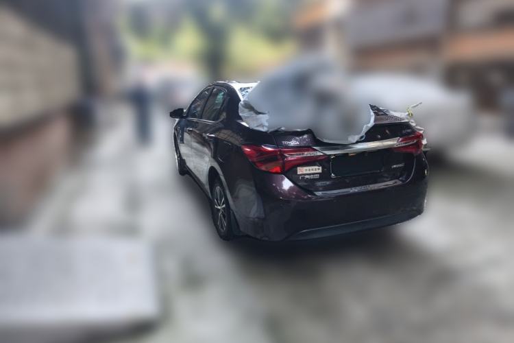 Used Toyota Levin 2016 Dual-Engine 1.8H GS E-CVT Elite Model with Sunroof Rear Left 45 Deg