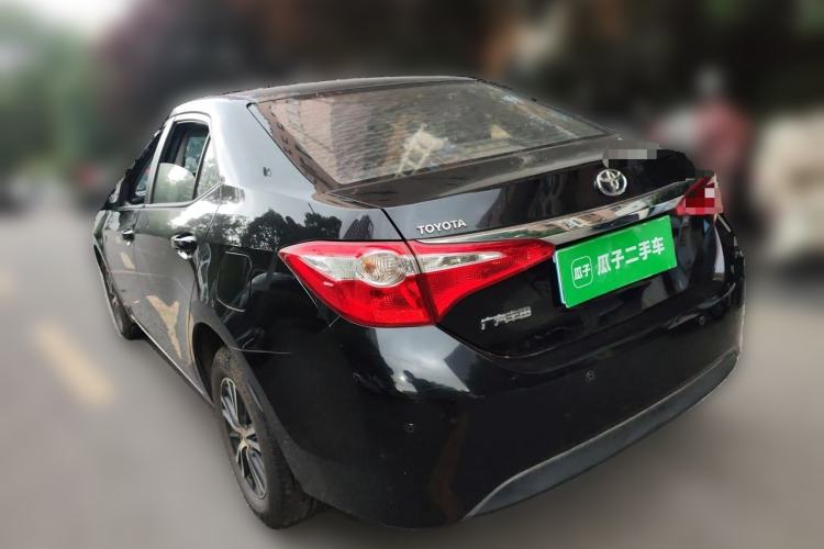 Used Toyota Levin 2016 1.6G CVT Elite Edition Rear Left 45 Deg