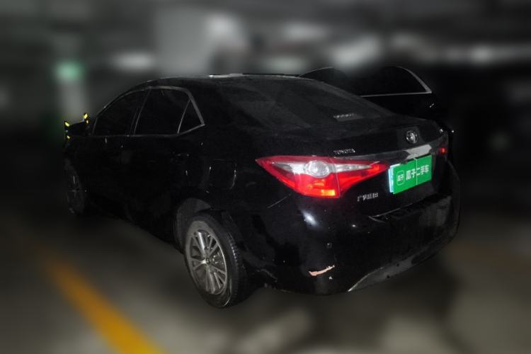 Used Toyota Levin 2016 1.6G CVT Elite Edition Rear Left 45 Deg