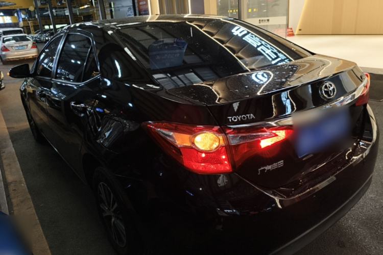 Used Toyota Levin 2016 1.6G CVT Elite Edition Rear Left 45 Deg