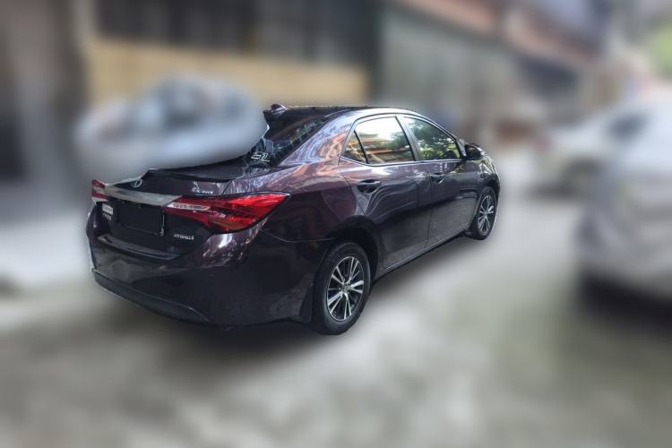 Used Toyota Levin 2016 Dual-Engine 1.8H GS E-CVT Elite Model with Sunroof Rear Right 45 Deg