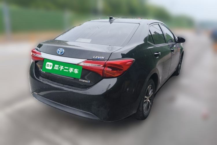 Used Toyota Levin 2016 Dual-Engine 1.8H GS E-CVT Elite Model with Sunroof Rear Right 45 Deg