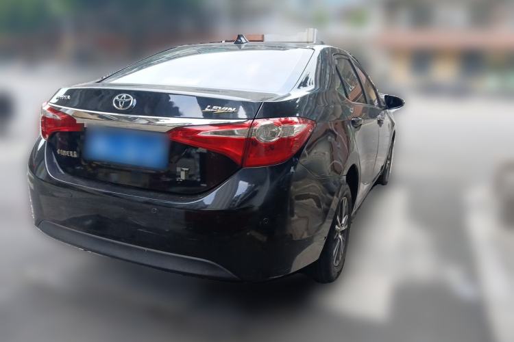 Used Toyota Levin 2016 1.6G CVT Elite Edition Rear Right 45 Deg