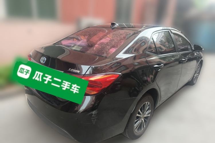 Used Toyota Levin 2016 Dual-Engine 1.8H GS E-CVT Elite Model with Sunroof Rear Right 45 Deg