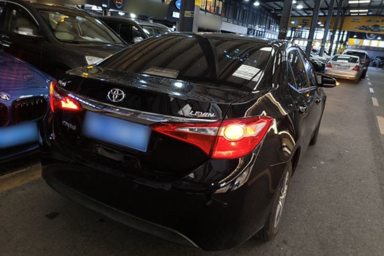 Used Toyota Levin 2016 1.6G CVT Elite Edition Rear Right 45 Deg
