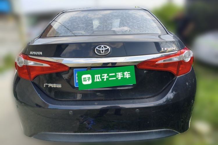Used Toyota Levin 2016 1.6G Manual Elite Edition Rear