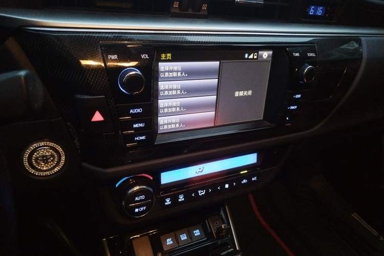 Used Toyota Levin 2016 Dual-Engine 1.8H GS-L E-CVT Leading Edition Audio And AC Panel