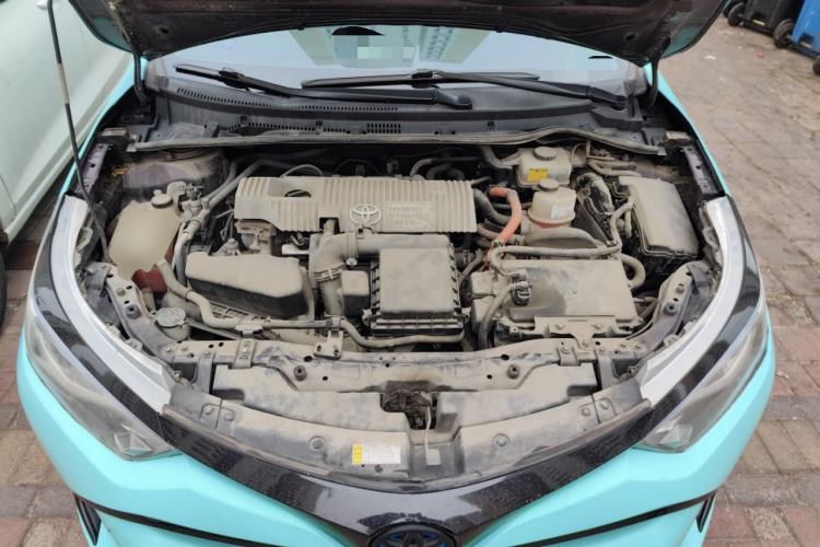 Used Toyota Levin 2016 Dual-Engine 1.8H GS E-CVT Elite Model with Sunroof Engine Bay