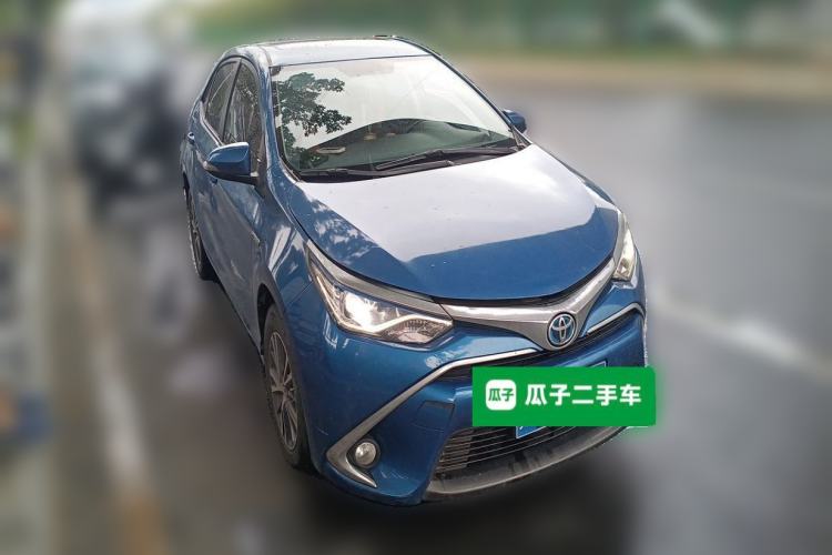 Used Toyota Levin 2016 Dual-Engine 1.8H GS E-CVT Elite Model with Sunroof Front Right 45 Deg