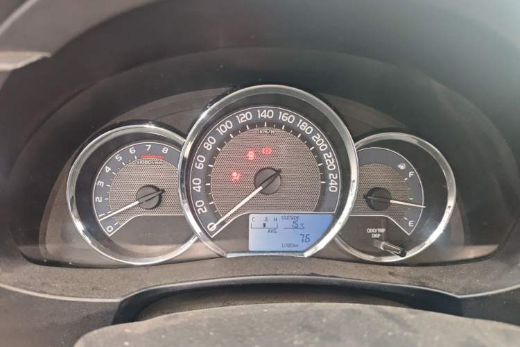 Used Toyota Levin 2016 1.6G Manual Elite Edition Instrument Cluster