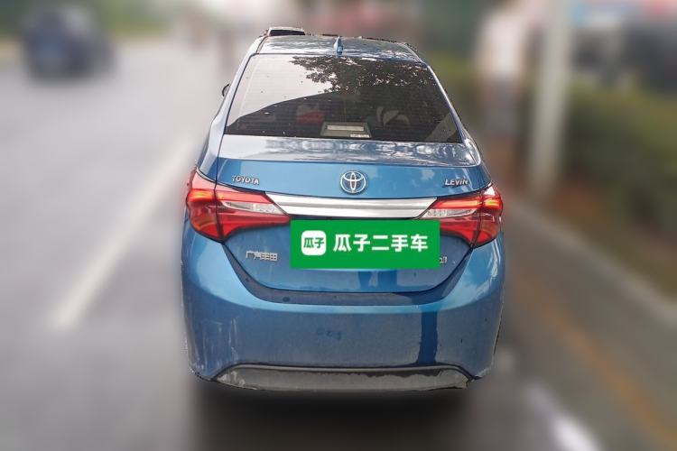 Used Toyota Levin 2016 Dual-Engine 1.8H GS E-CVT Elite Model with Sunroof Rear