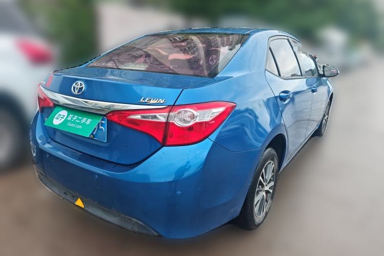 Used Toyota Levin 2016 1.6G Manual Elite Edition Rear Right 45 Deg