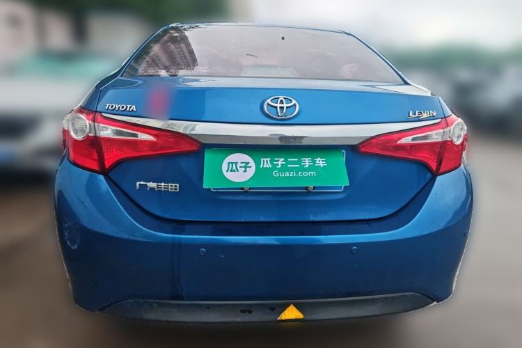 Used Toyota Levin 2016 1.6G Manual Elite Edition Rear