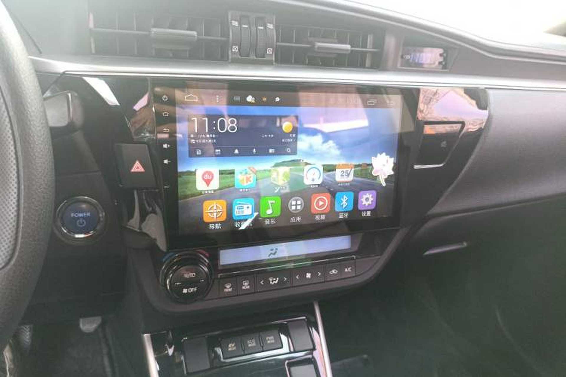 Used Toyota Levin 2016 Dual-Engine 1.8H GS E-CVT Elite Model with Sunroof Audio And AC Panel
