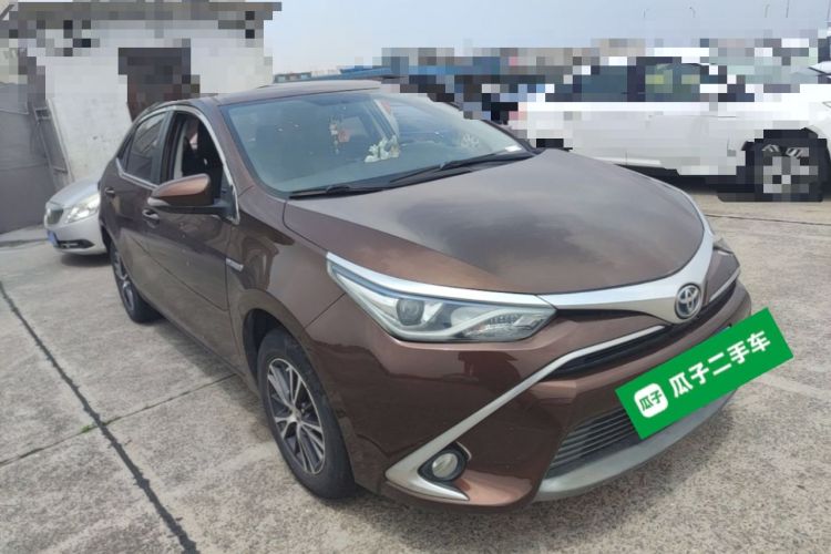 Used Toyota Levin 2016 Dual-Engine 1.8H GS E-CVT Elite Model with Sunroof Front Right 45 Deg