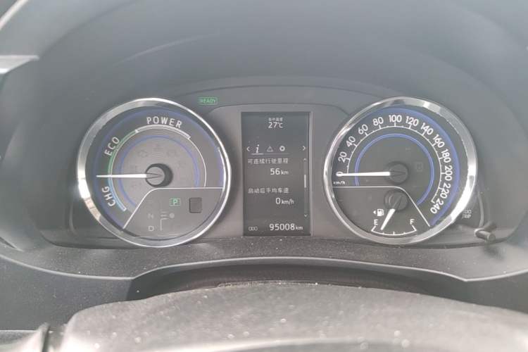 Used Toyota Levin 2016 Dual-Engine 1.8H GS E-CVT Elite Model with Sunroof Instrument Cluster