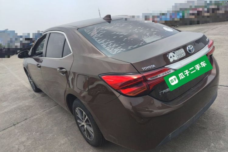 Used Toyota Levin 2016 Dual-Engine 1.8H GS E-CVT Elite Model with Sunroof Rear Left 45 Deg