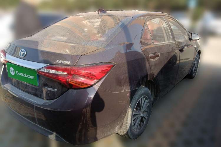 Used Toyota Levin 2016 Dual-Engine 1.8H GS E-CVT Elite Model with Sunroof Rear Right 45 Deg