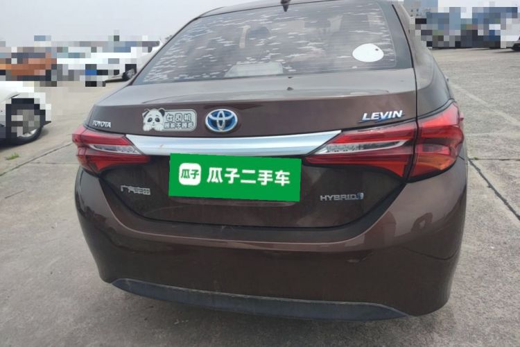 Used Toyota Levin 2016 Dual-Engine 1.8H GS E-CVT Elite Model with Sunroof Rear
