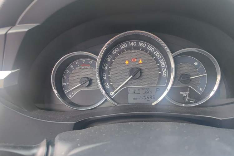 Used Toyota Levin 2016 1.6G CVT Elite Edition Instrument Cluster