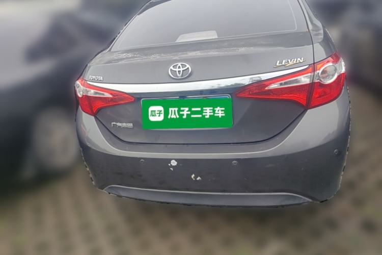 Used Toyota Levin 2016 1.6G CVT Elite Edition Rear