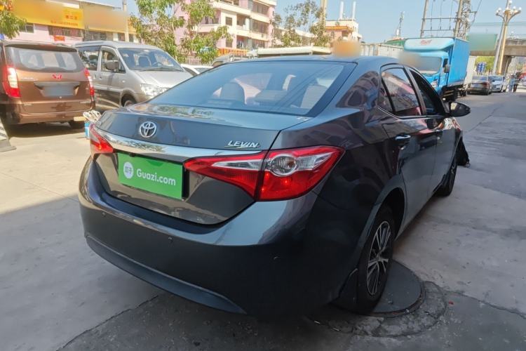 Used Toyota Levin 2016 1.6G CVT Elite Edition Rear Right 45 Deg