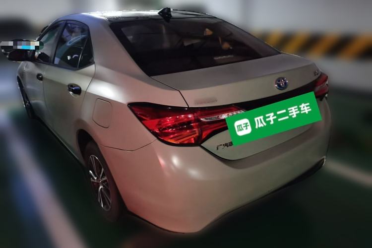 Used Toyota Levin 2016 Dual-Engine 1.8H GS E-CVT Elite Model with Sunroof Rear Left 45 Deg