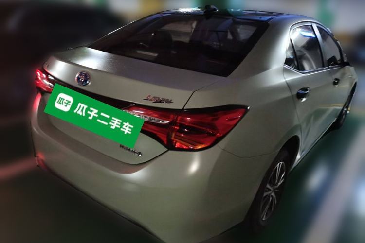 Used Toyota Levin 2016 Dual-Engine 1.8H GS E-CVT Elite Model with Sunroof Rear Right 45 Deg