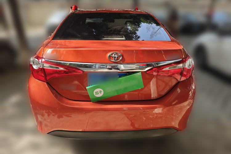 Used Toyota Levin 2016 1.6G CVT Elite Edition Rear