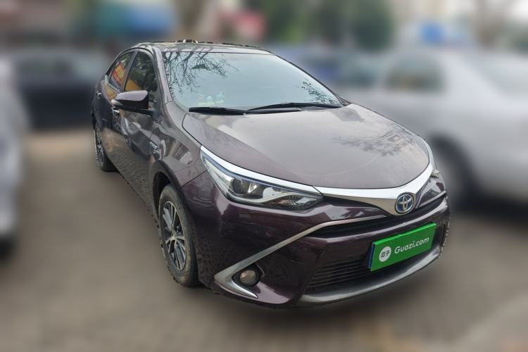 Used Toyota Levin 2016 Dual-Engine 1.8H GS E-CVT Elite Model with Sunroof Front Right 45 Deg
