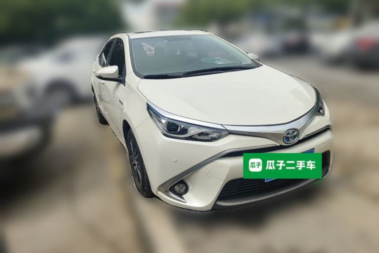 Used Toyota Levin 2016 Dual-Engine 1.8H GS E-CVT Elite Model with Sunroof Front Right 45 Deg
