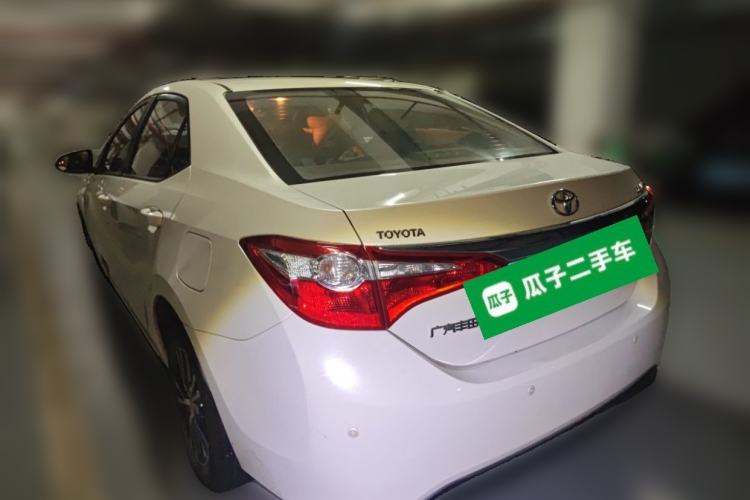 Used Toyota Levin 2016 1.6G CVT Elite Edition Rear Left 45 Deg