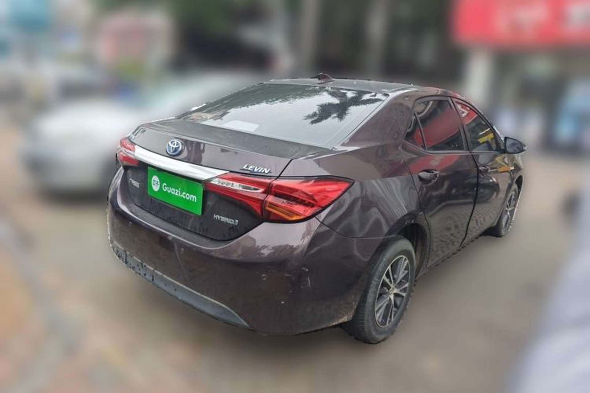 Used Toyota Levin 2016 Dual-Engine 1.8H GS E-CVT Elite Model with Sunroof Rear Right 45 Deg