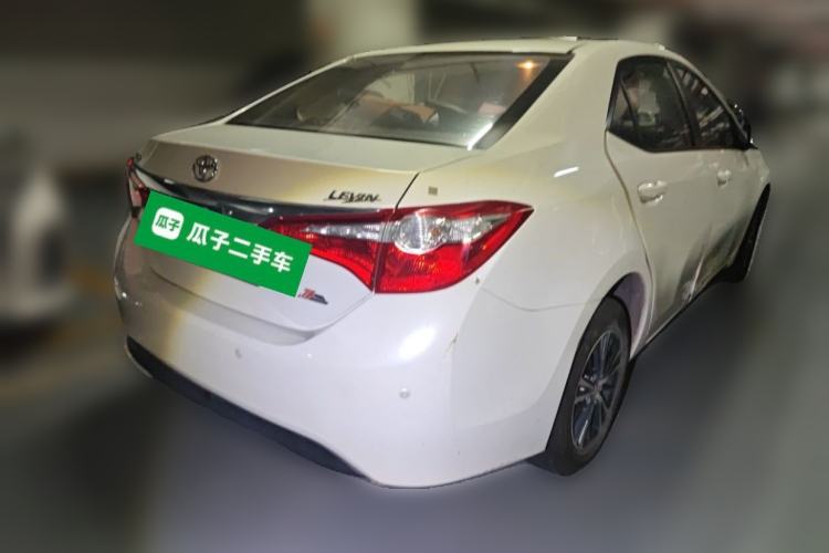 Used Toyota Levin 2016 1.6G CVT Elite Edition Rear Right 45 Deg