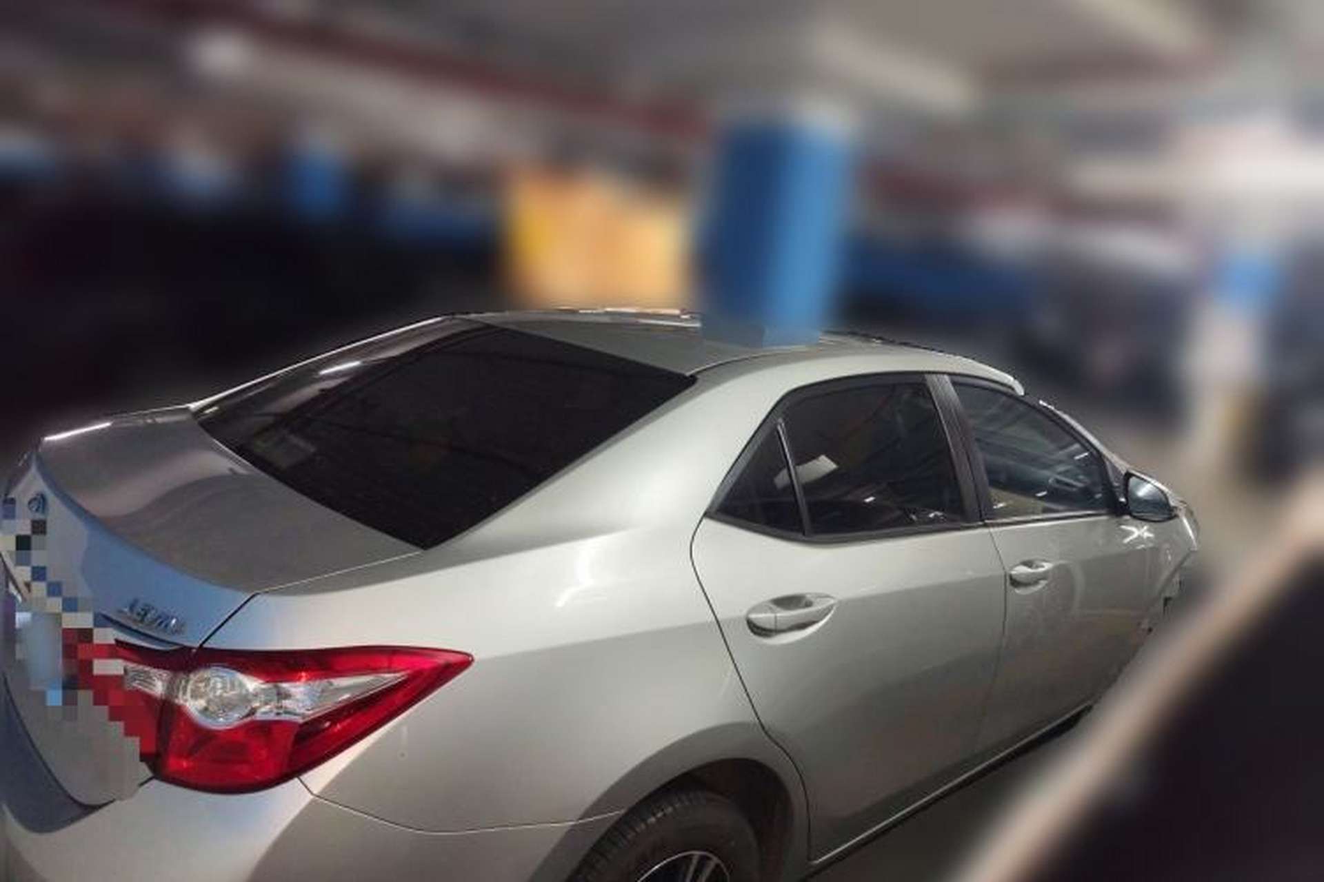Used Toyota Levin 2016 1.6G CVT Elite Edition Rear Right 45 Deg