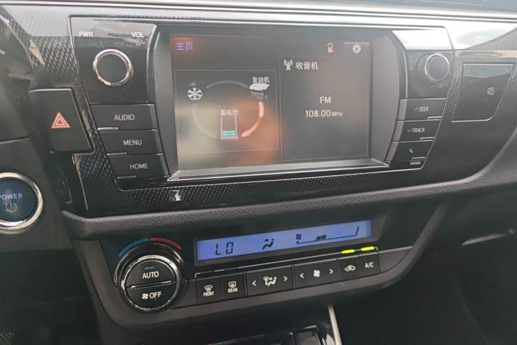 Used Toyota Levin 2016 Dual-Engine 1.8H GS-L E-CVT Leading Edition Audio And AC Panel