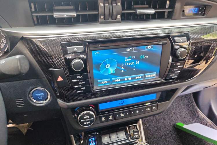 Used Toyota Levin 2016 Dual-Engine 1.8H V E-CVT Luxury Edition Audio And AC Panel