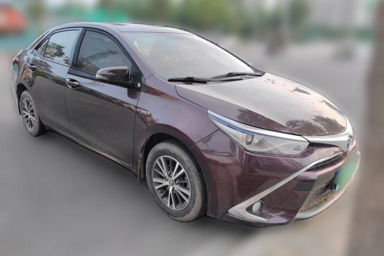 Used Toyota Levin 2016 Dual-Engine 1.8H GS E-CVT Elite Model with Sunroof Front Right 45 Deg