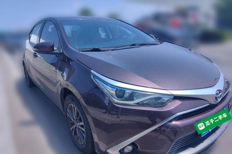 Used Toyota Levin 2016 Dual-Engine 1.8H GS E-CVT Elite Model with Sunroof Front Right 45 Deg